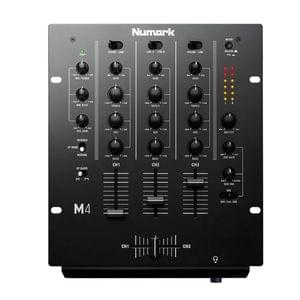 Numark M4 Black 3 Channel DJ Scratch Mixer
